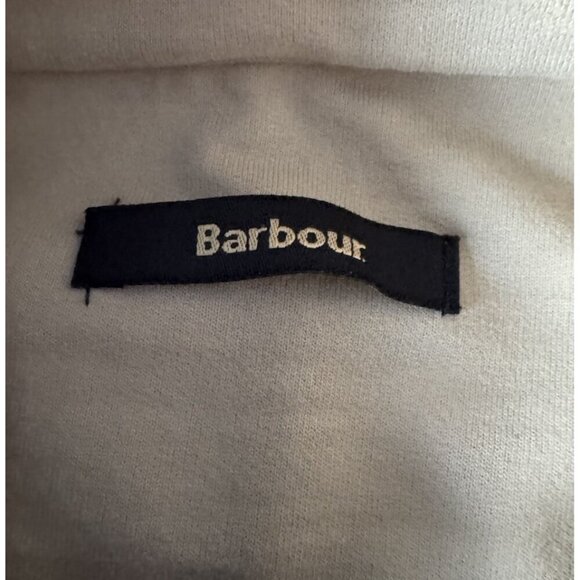 Barbour Women's Sz 8 Brown And  Tan Two Toned Full Zip Fleece Lined Jacket - Picture 4 of 12